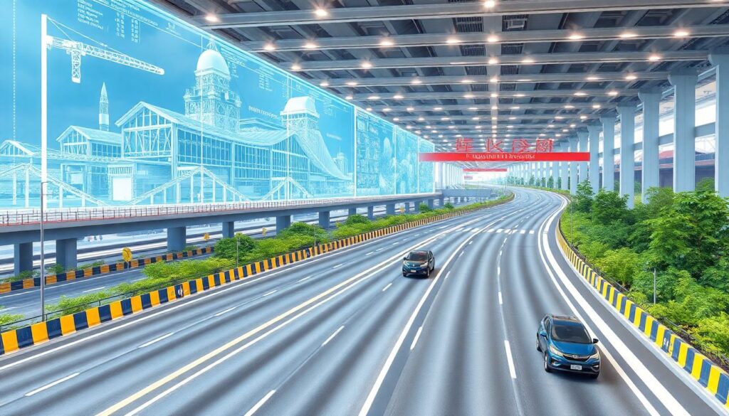 Инновации в строительстве транспортной инфраструктуры - иллюстрация