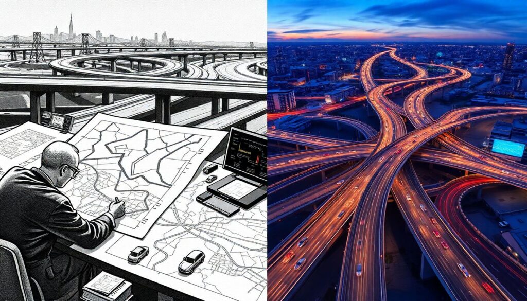 Как оценивать эффективность транспортной развязки - иллюстрация
