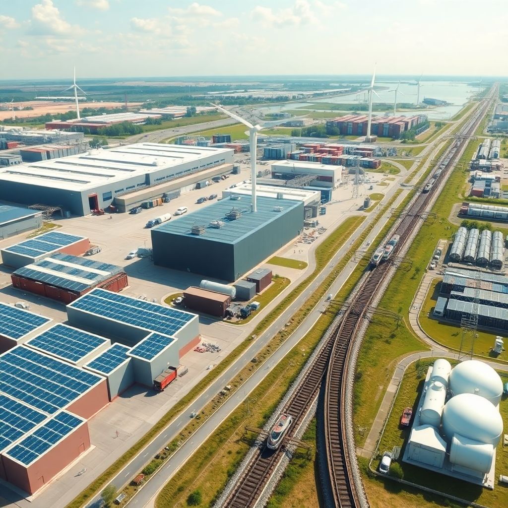 Экотехнологии в инфраструктуре: солнечные и ветровые источники энергии