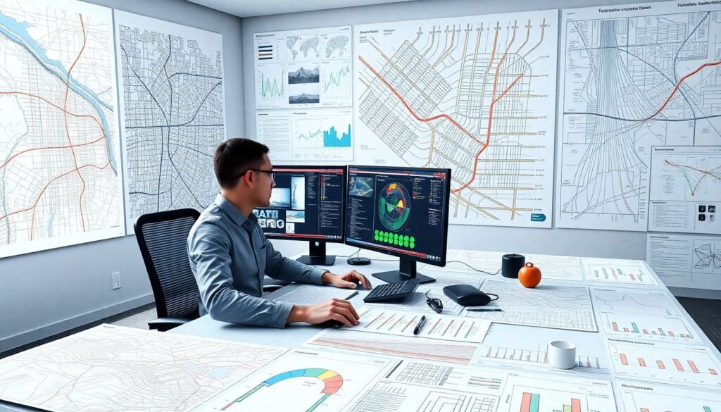 Градостроительные принципы: соединение районов через сеть - иллюстрация