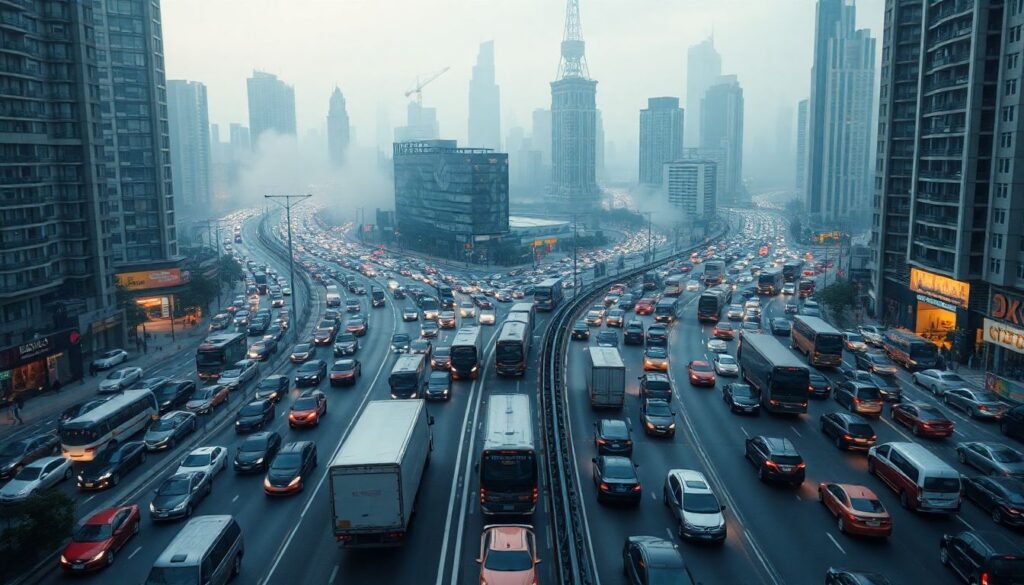 Пробки и их решение: мировые кейсы и уроки - иллюстрация