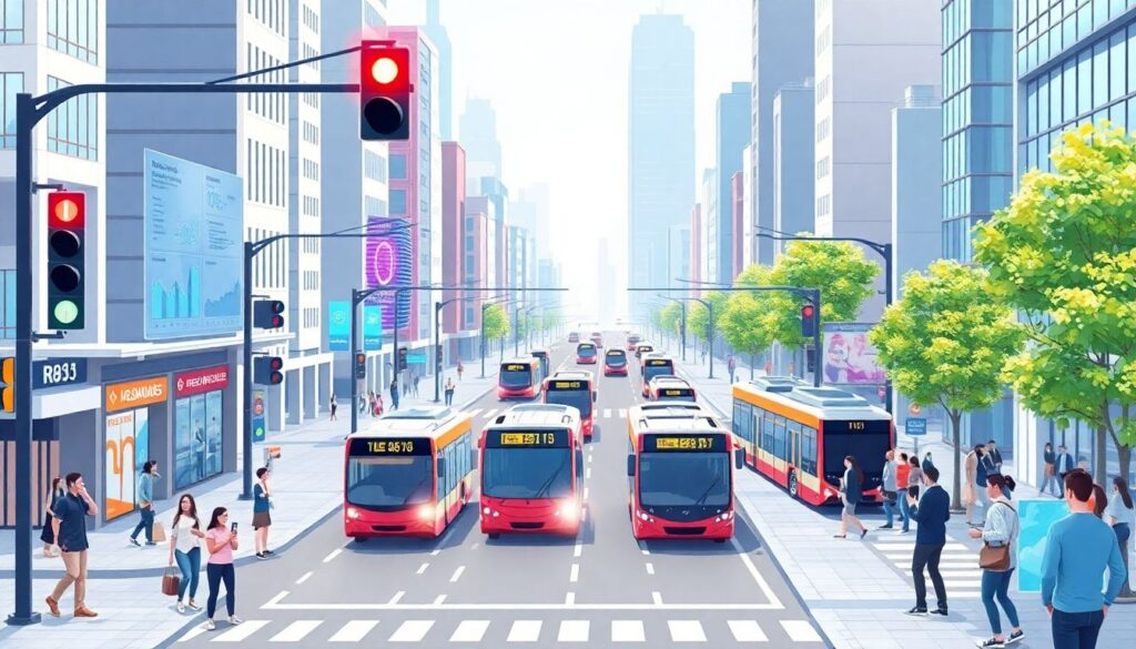 Городская мобилность без пробок: современные решения - иллюстрация