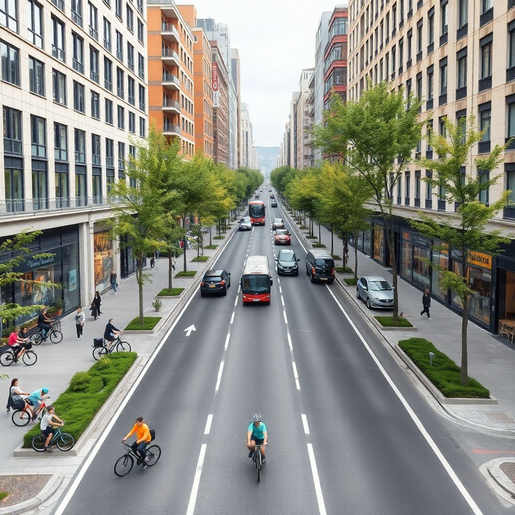 Эстетика и функциональность в дизайне городских артерий современного города