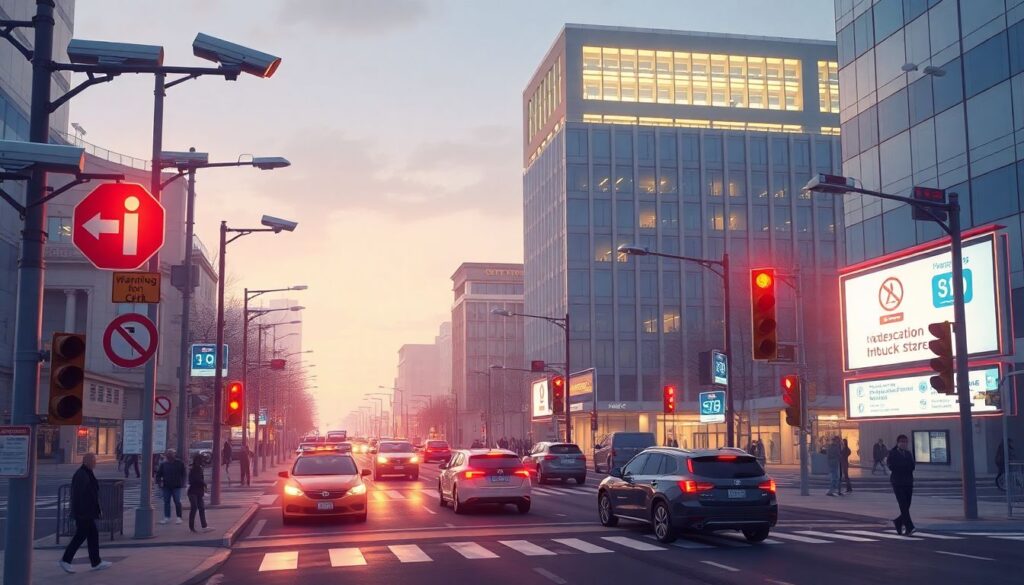 Транспортная безопасность в условиях плотной застройки - иллюстрация