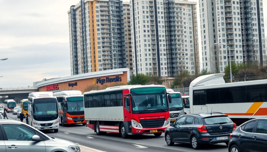 Транспортная безопасность в условиях плотной застройки - иллюстрация