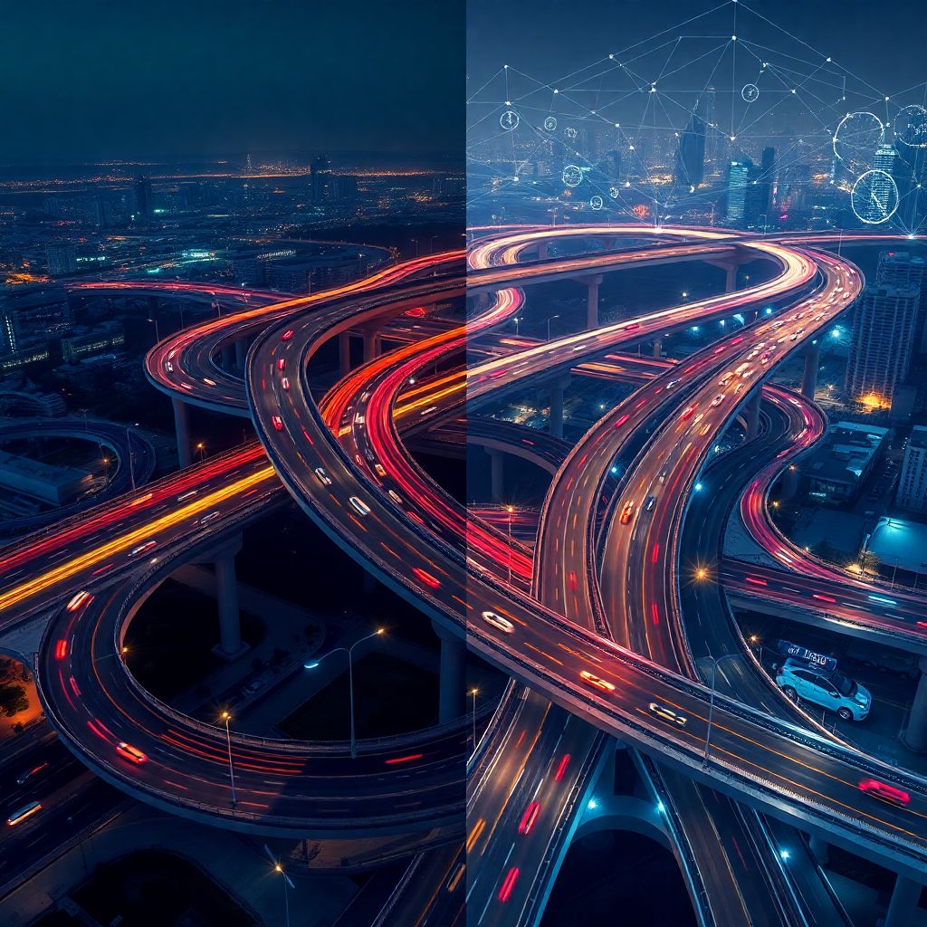 Как транспортные развязки сокращают время поездок и пробки в городе