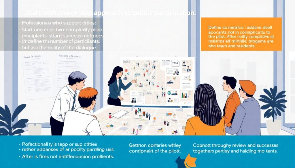 Городское планирование: участие граждан в проектах - иллюстрация