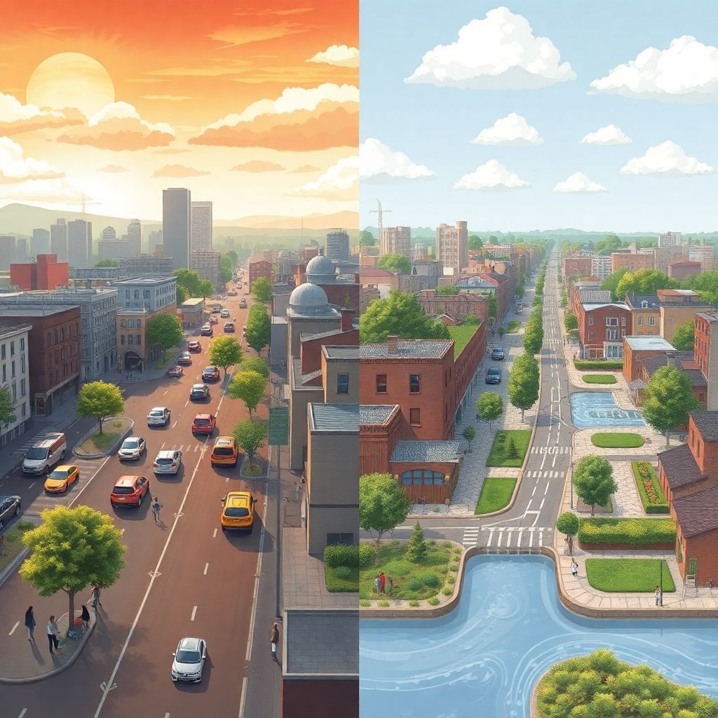 Городская инфраструктура и климат: как города адаптируются к изменениям