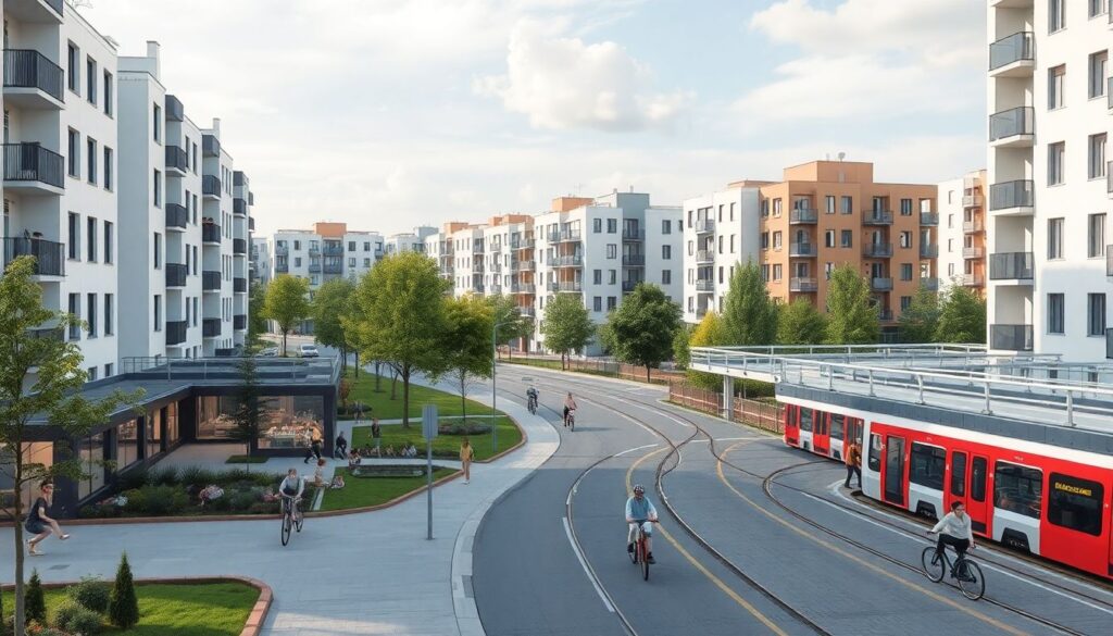 Развитие пригородной инфраструктуры и его влияние на мегаполис - иллюстрация