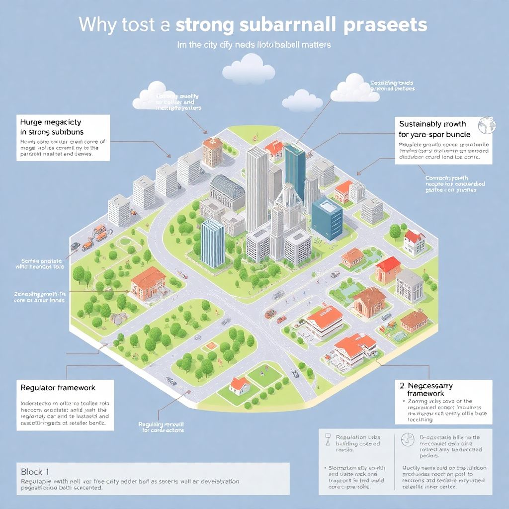 Развитие пригородной инфраструктуры и влияние на развитие мегаполиса