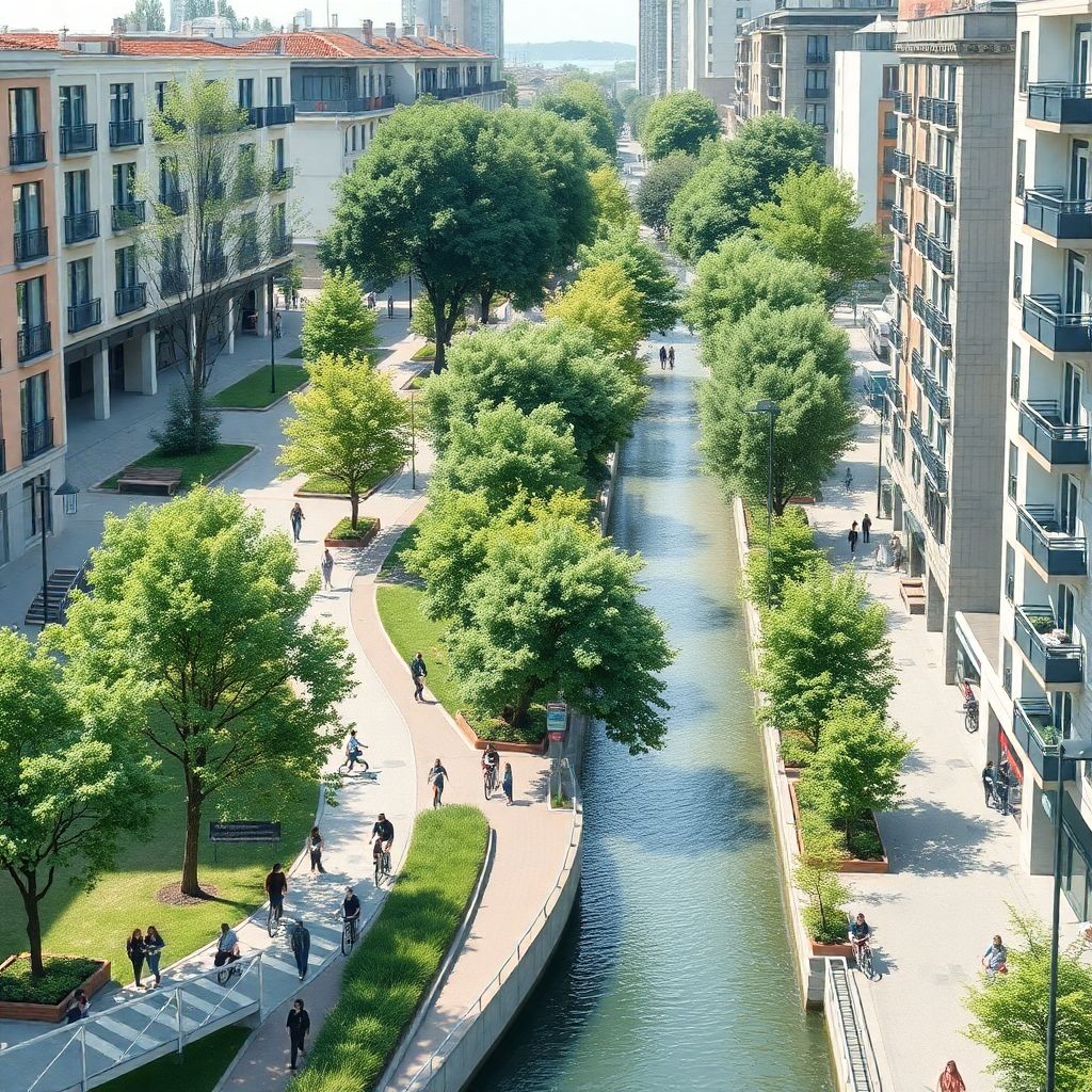 Зеленые коридоры и пешеходные зоны в мегаполисах: влияние на городскую среду
